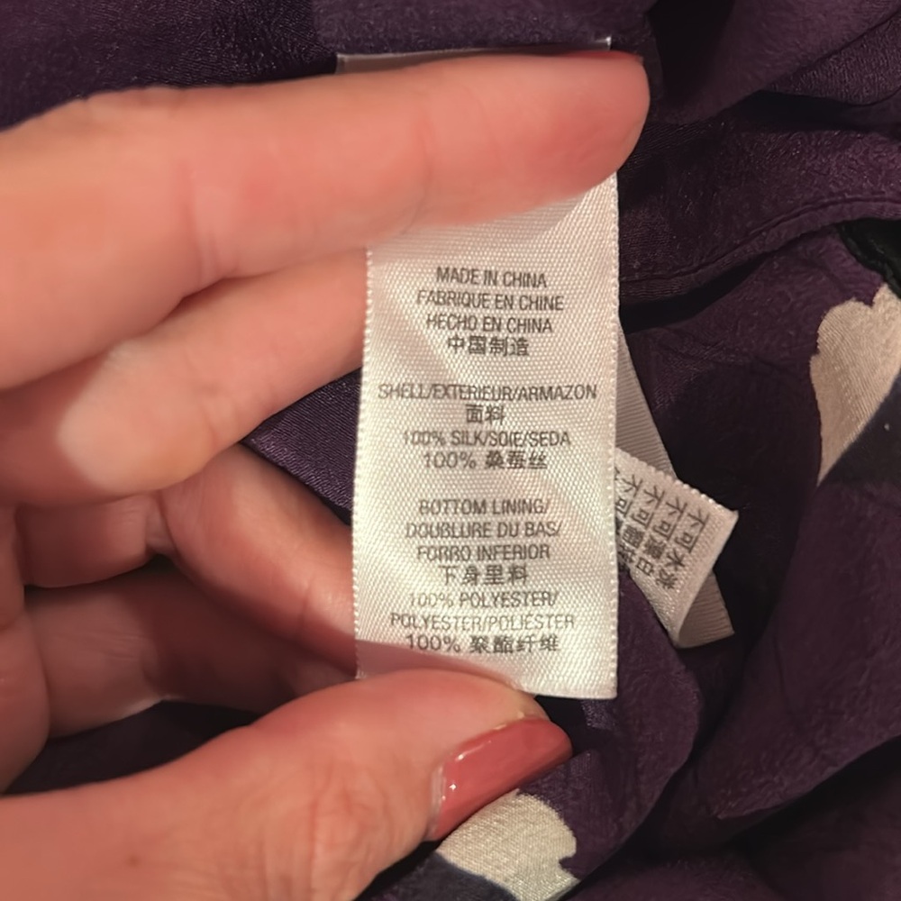 Juicy Couture 0 Feather plum dress - Picture 7 of 9